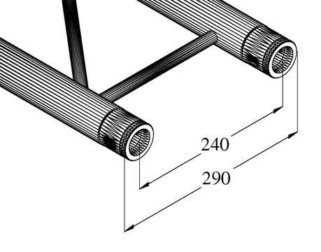 ALUTRUSS | Bilock BQ2 (1m)