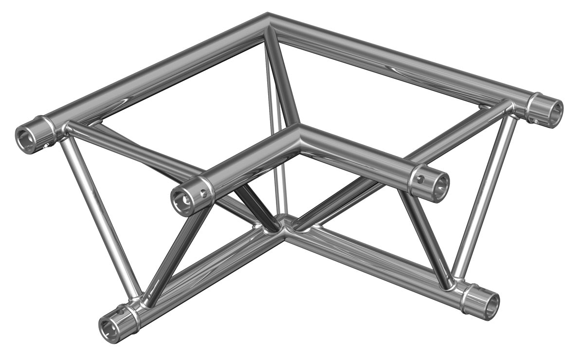 BRITEQ | BT-TRUSS Trio 29 - A003 / 2-vägs hörn - Horizontellt