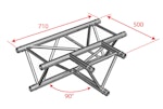 BRITEQ | BT-TRUSS Trio 29 - A017 / 3-vägs hörn - T-kors - Horizonte