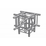 BRITEQ | BT-TRUSS Quat 29 - A020 / 4-vägs hörn - T-kort - Ben neråt