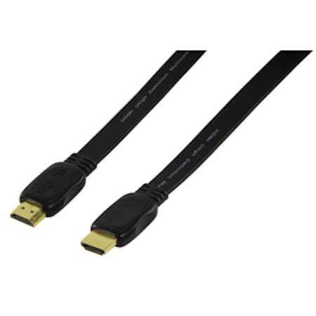 HDMI-HDMI Kabel / Flat (5m)
