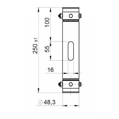 BRITEQ | BT-RIG Tube BLK 250