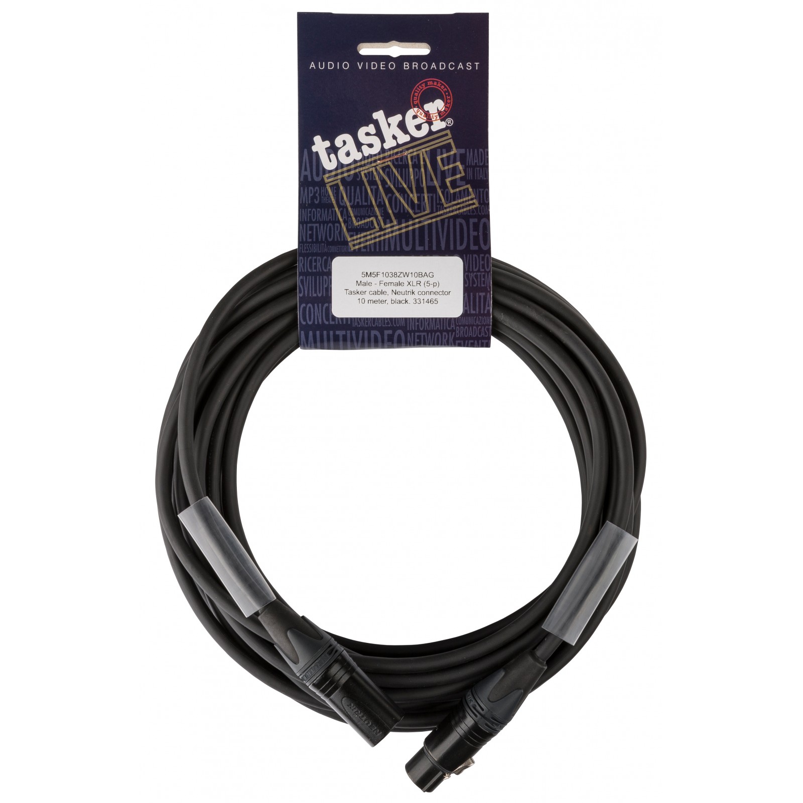 Tasker | DMX Kabel / 5 Polig (10m)