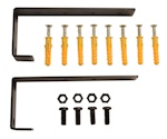 ADASTRA| Rackmonterings kit vägg / tak 1 HE