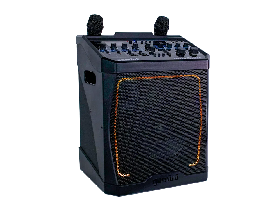Gemini | KP-800PRO - Party Caster Karaokehögtalare med mikrofon