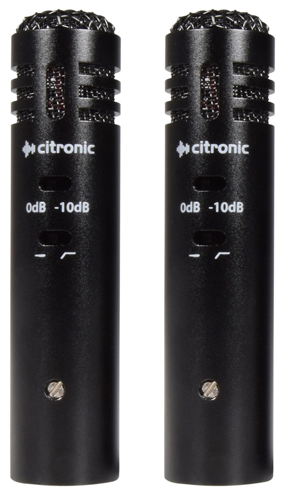 Citronic | ECM20 - Kondensator Mikrofoner (2-Pack)