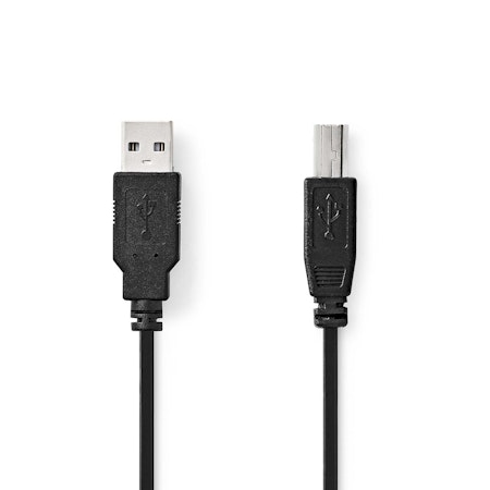 USB-Kabel 2.0 A-B - 2m