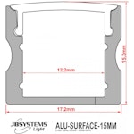 JB Systems | ALU-SURFACE-15MM (2M)