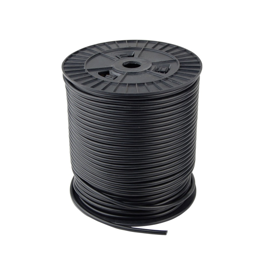HILEC | LED-Cable 5-Ledad - Svart - 50m Rulle