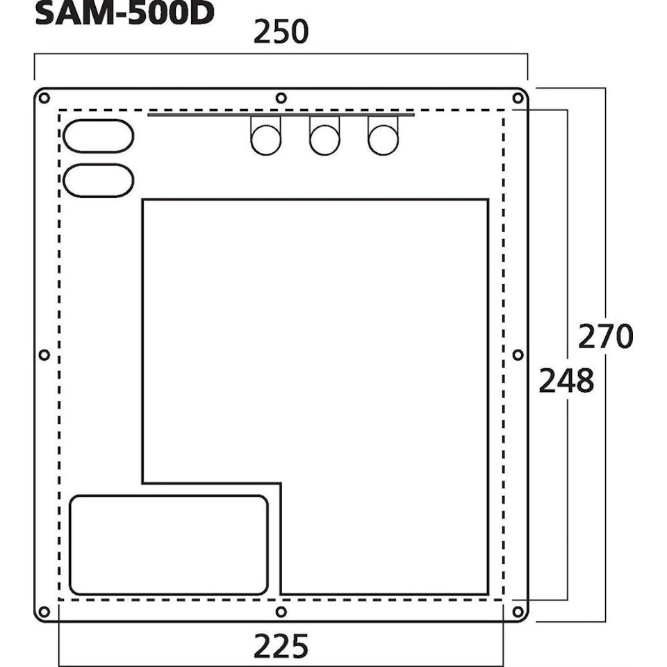 MONACOR | SAM-500D (500Wrms)