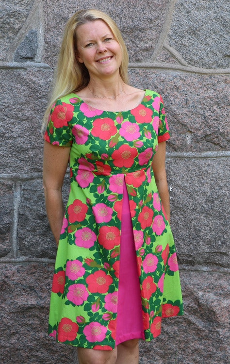 Modell Jemima - rosagrön