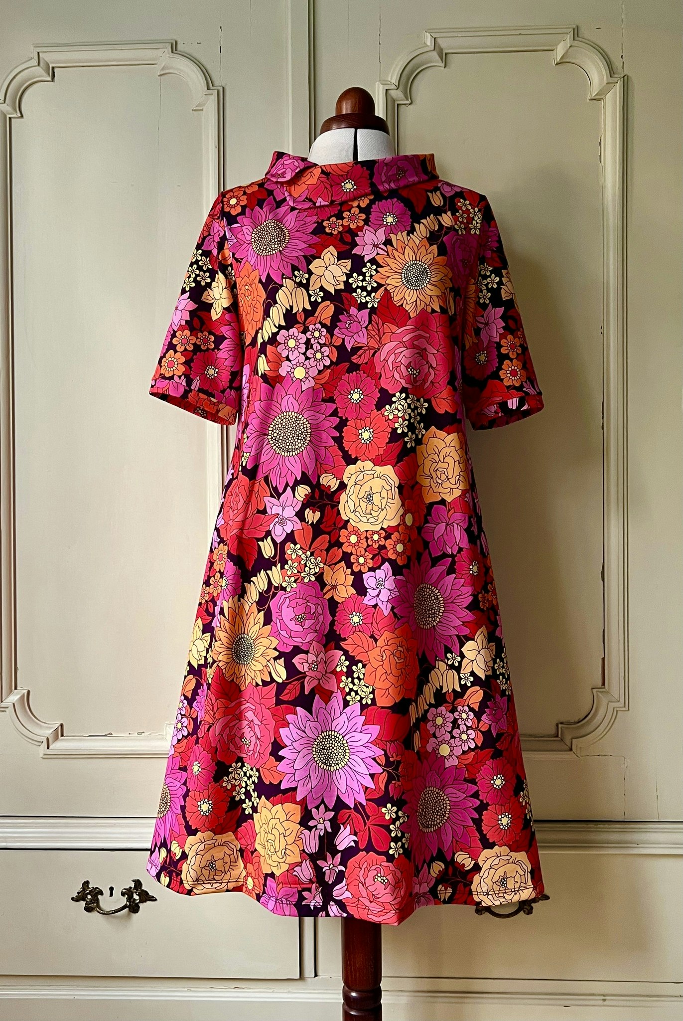 Modell Britt - blomsterlycka