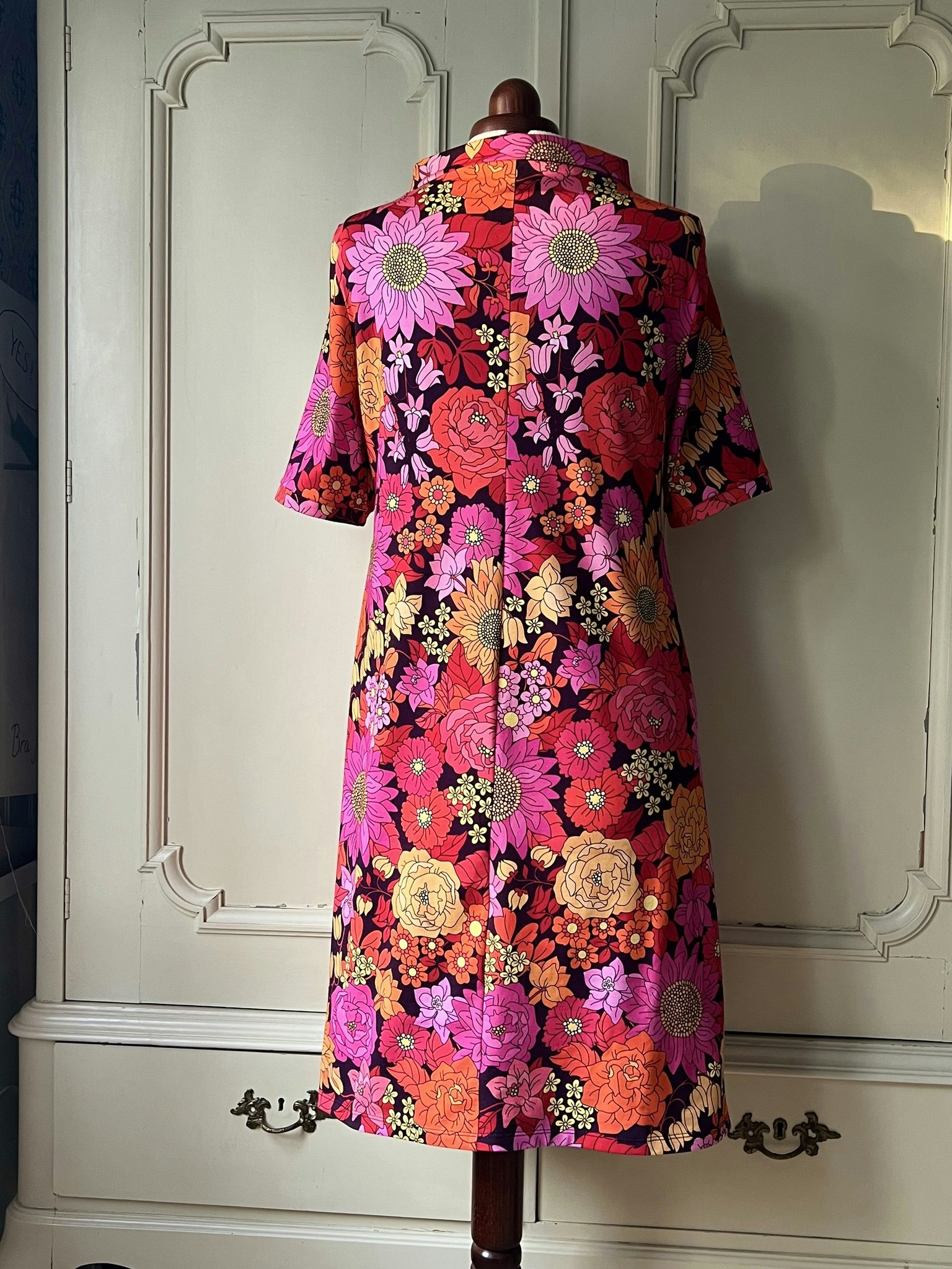 Modell Britt - blomsterlycka