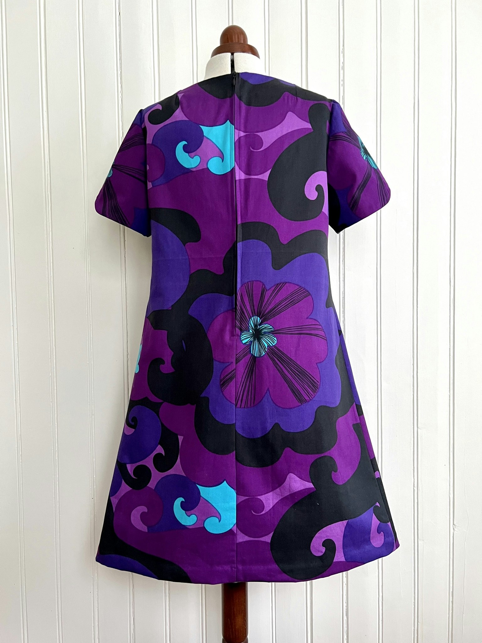Blommor och swirls