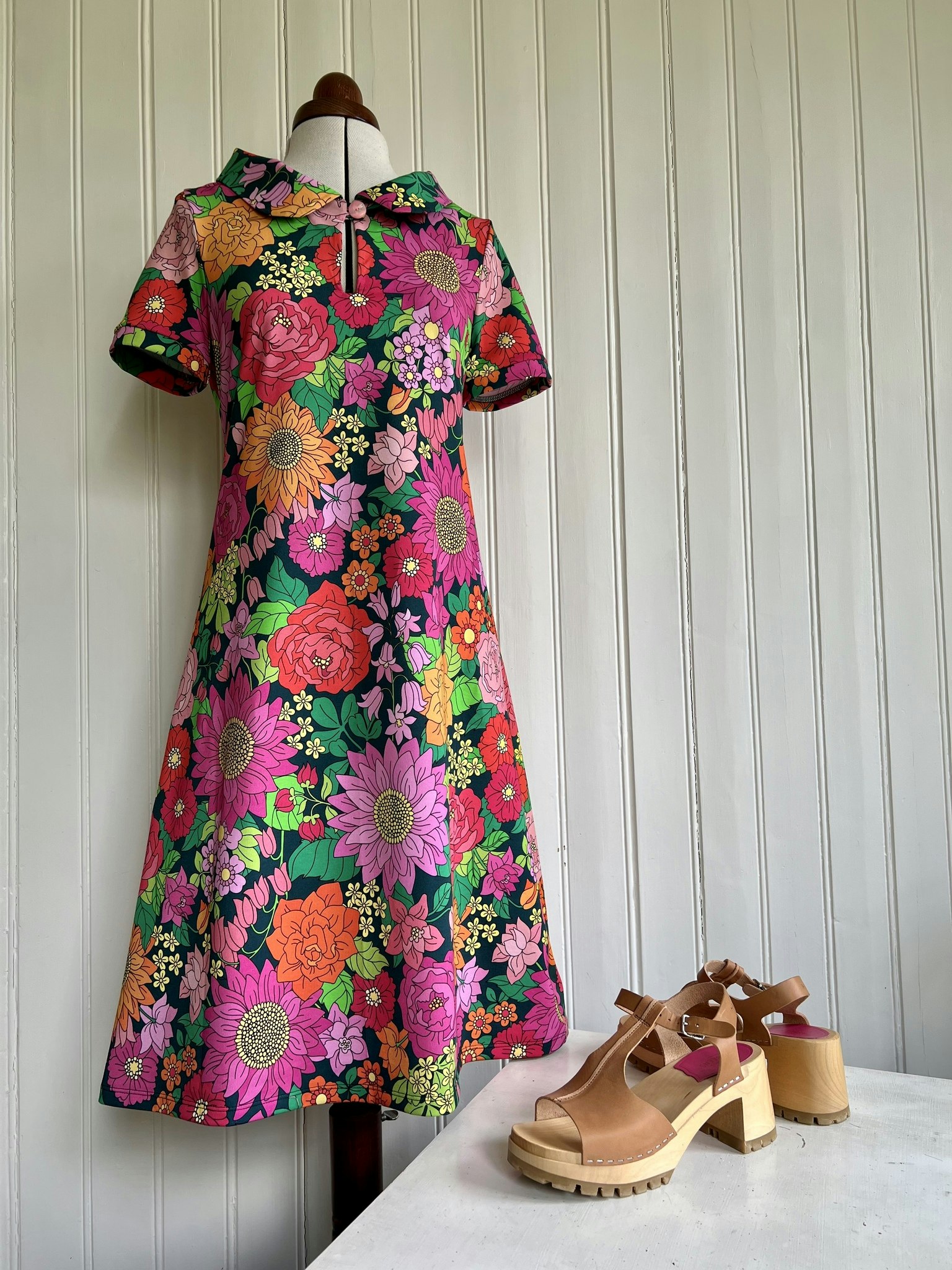Modell Mirjam - blomsterlycka