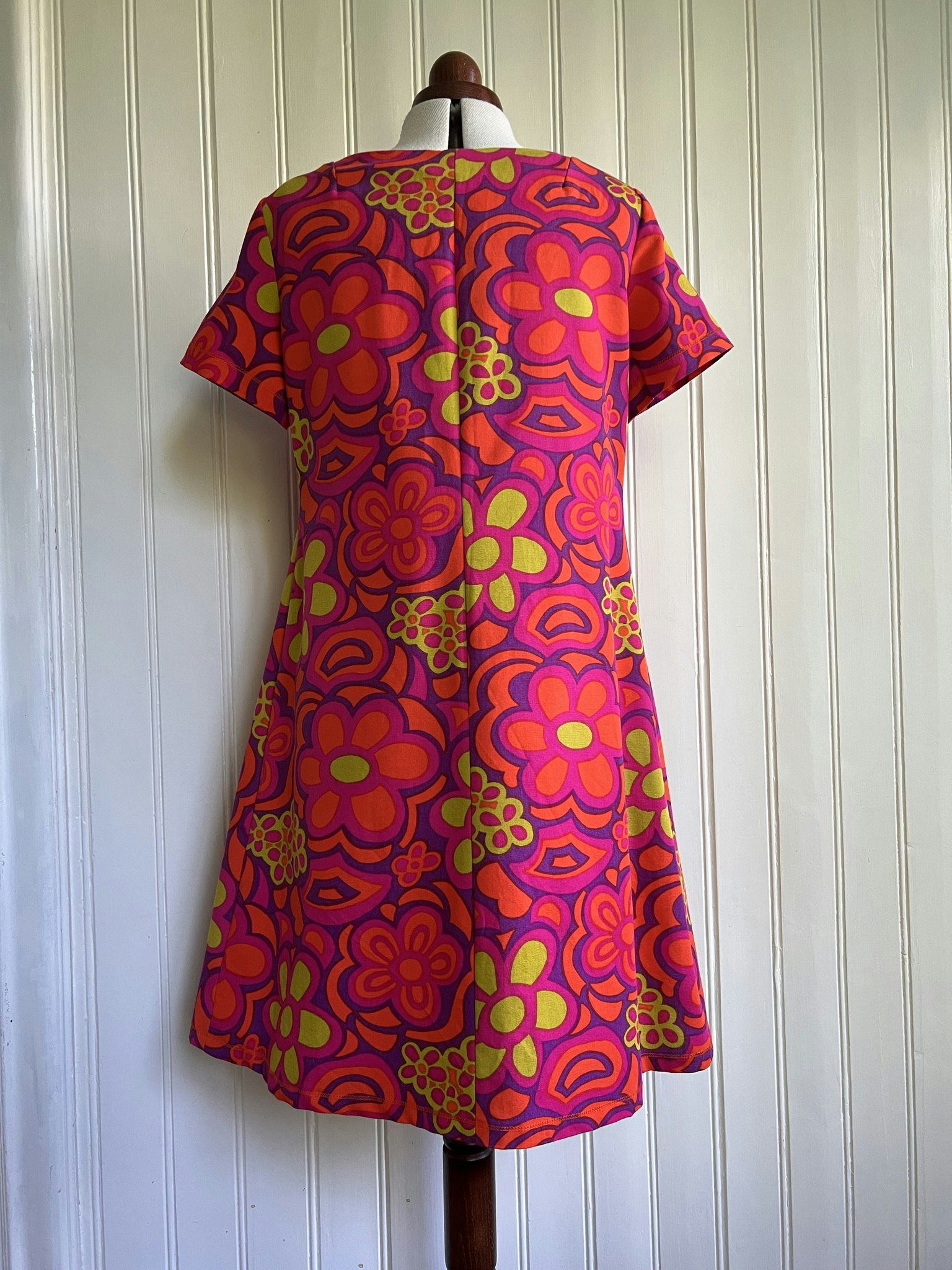 Happy vibrant dress