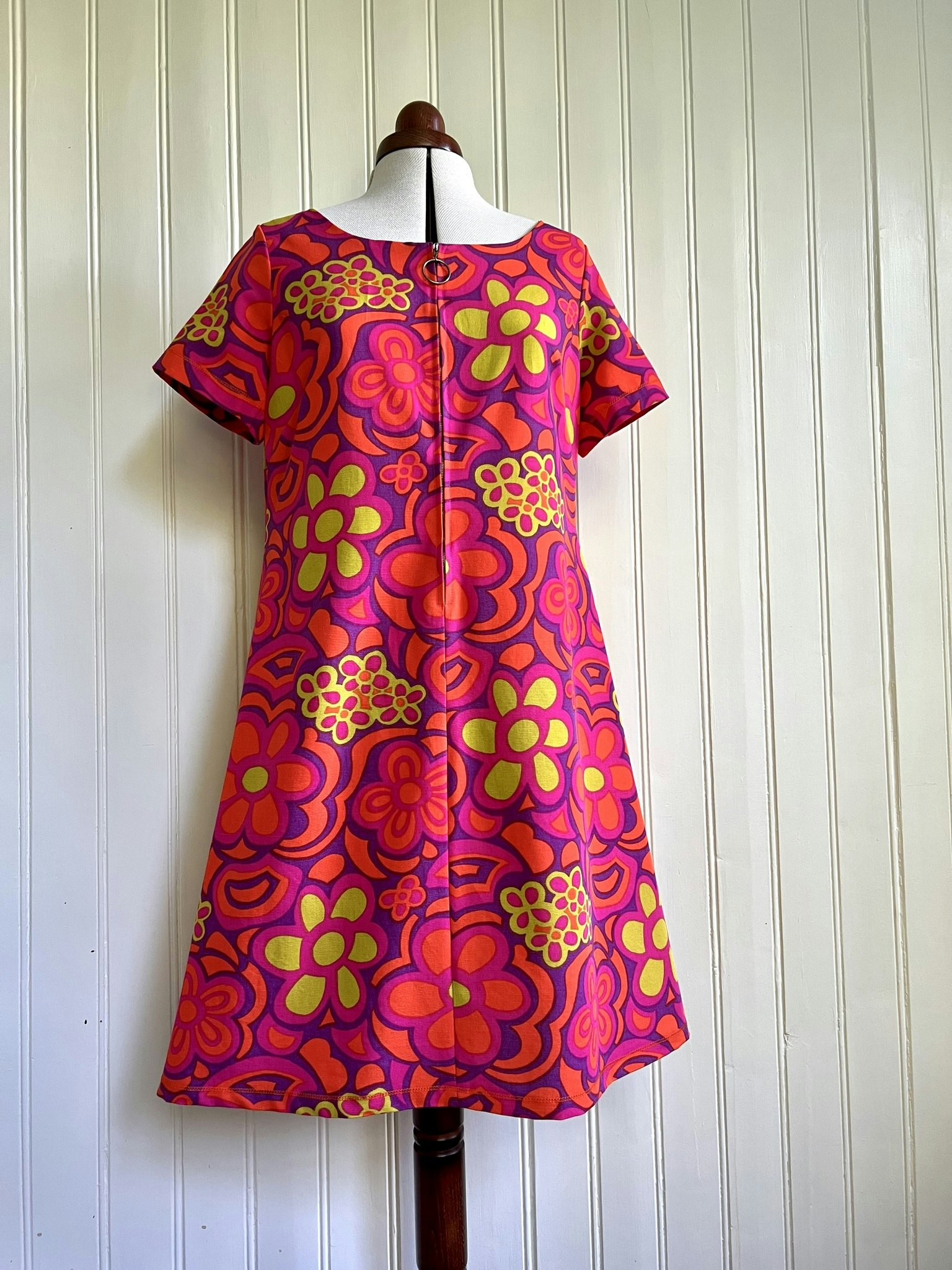 Happy vibrant dress