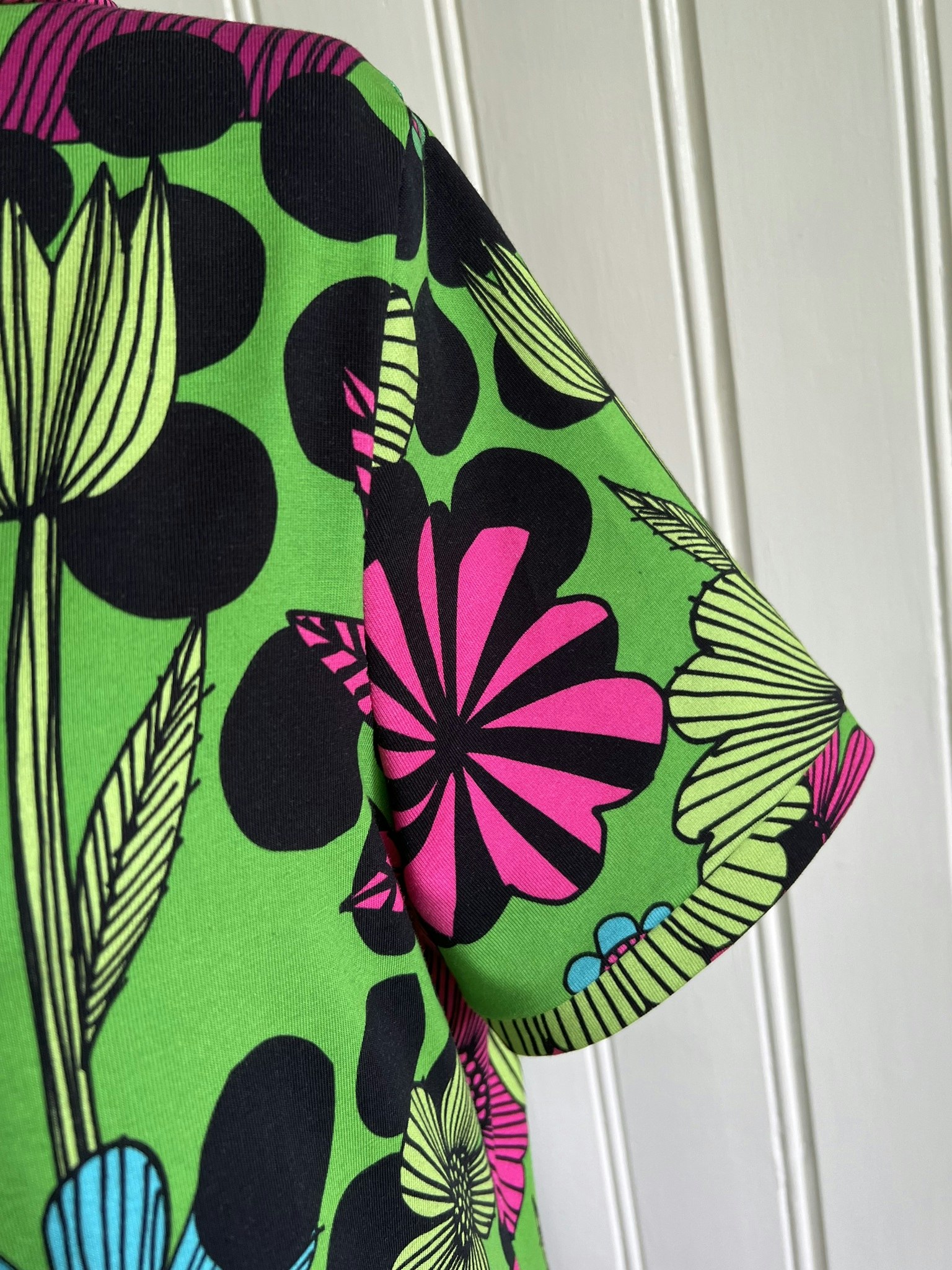 Modell Ingrid - green and bows