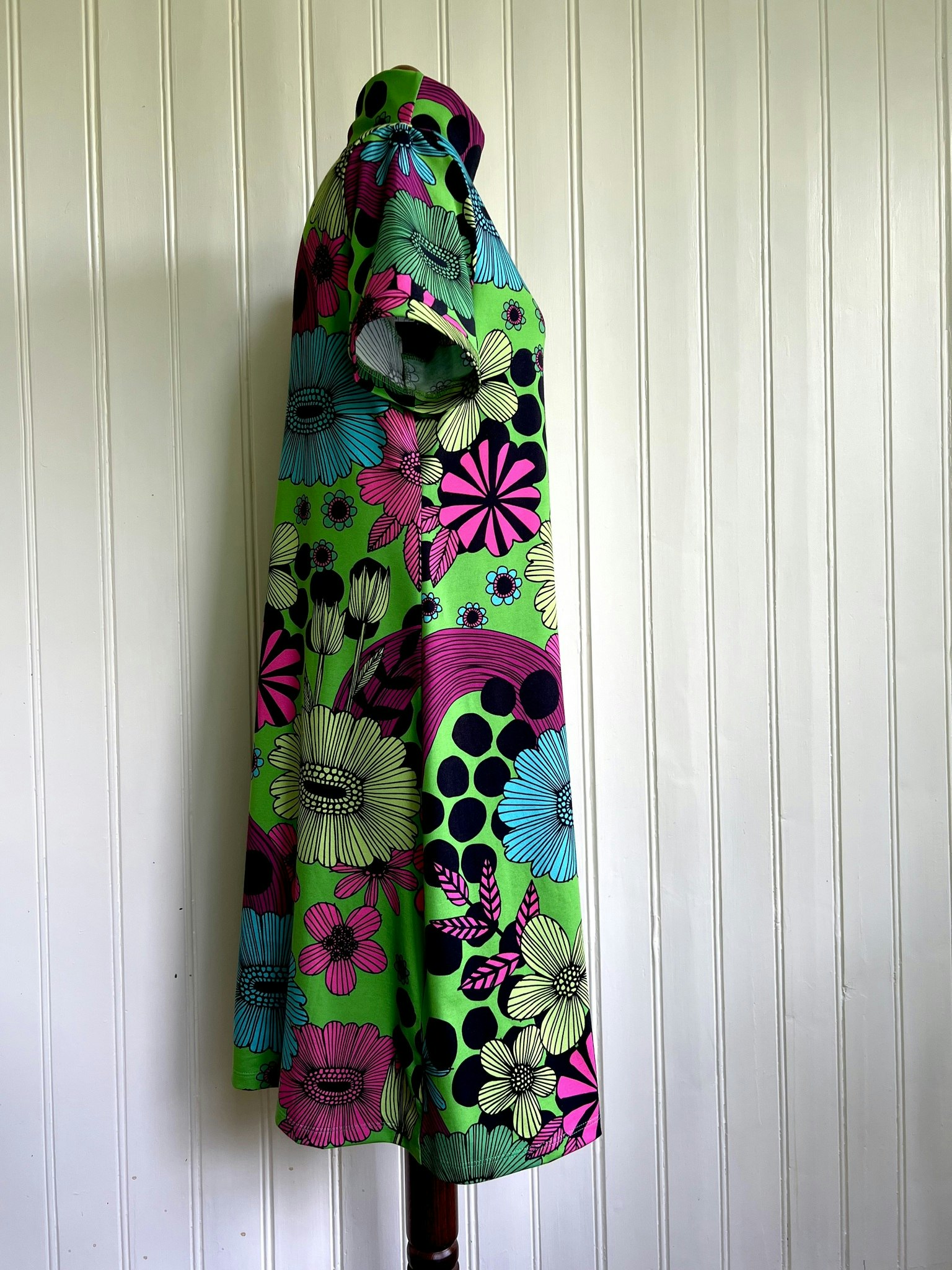 Modell Ingrid - green and bows