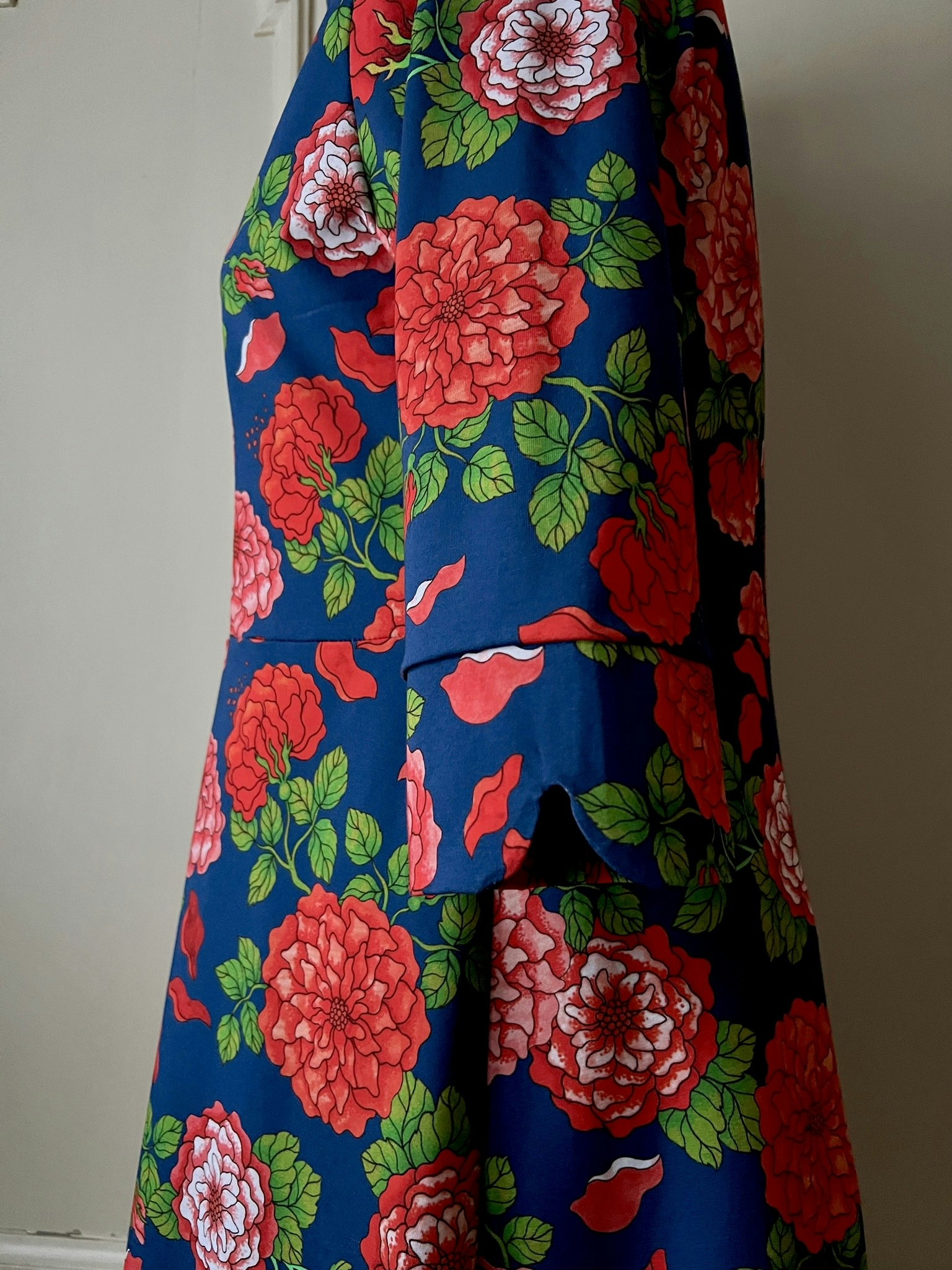 Roses in red and blue