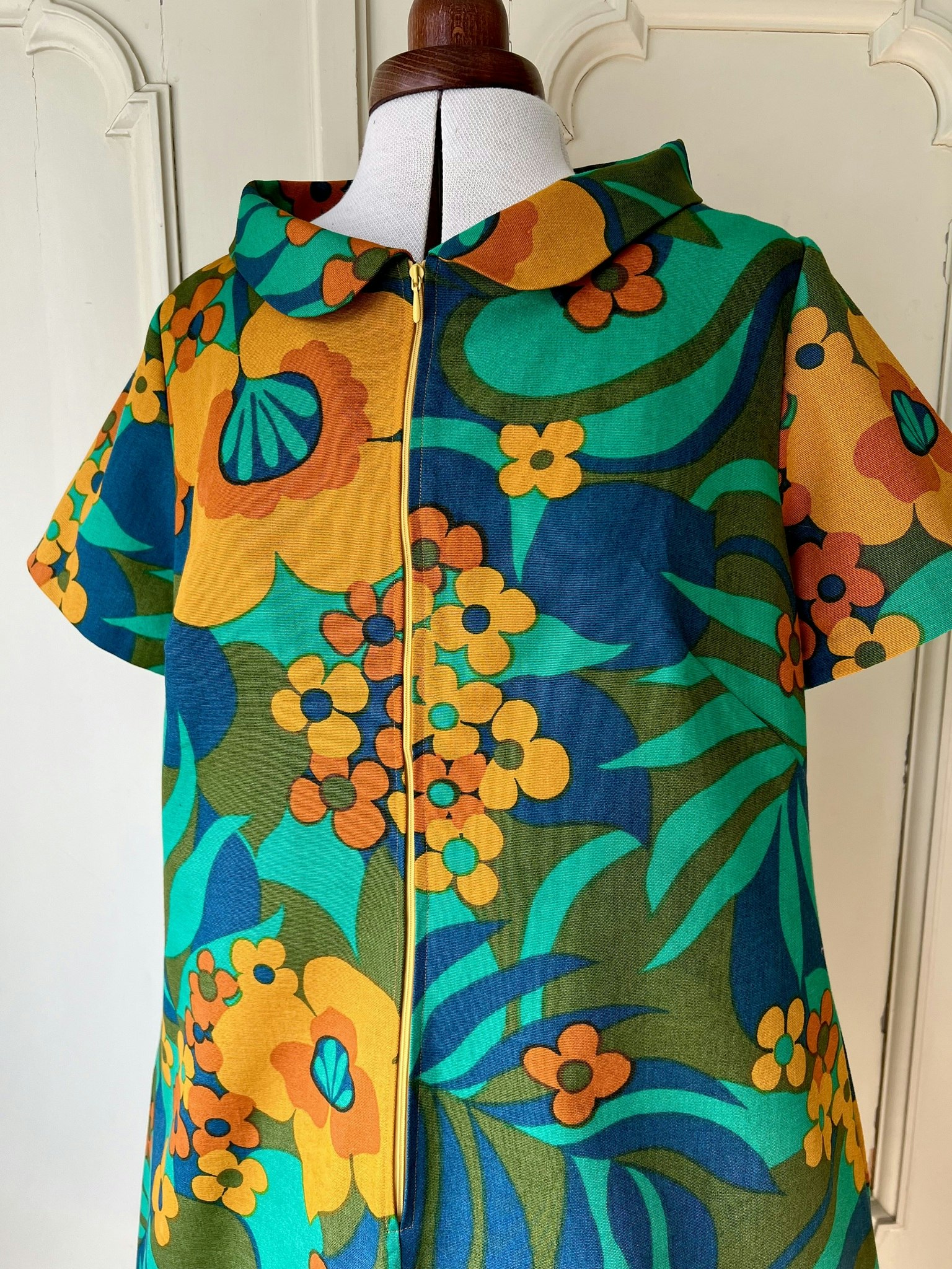 Modell Mirjam - apricot jungle
