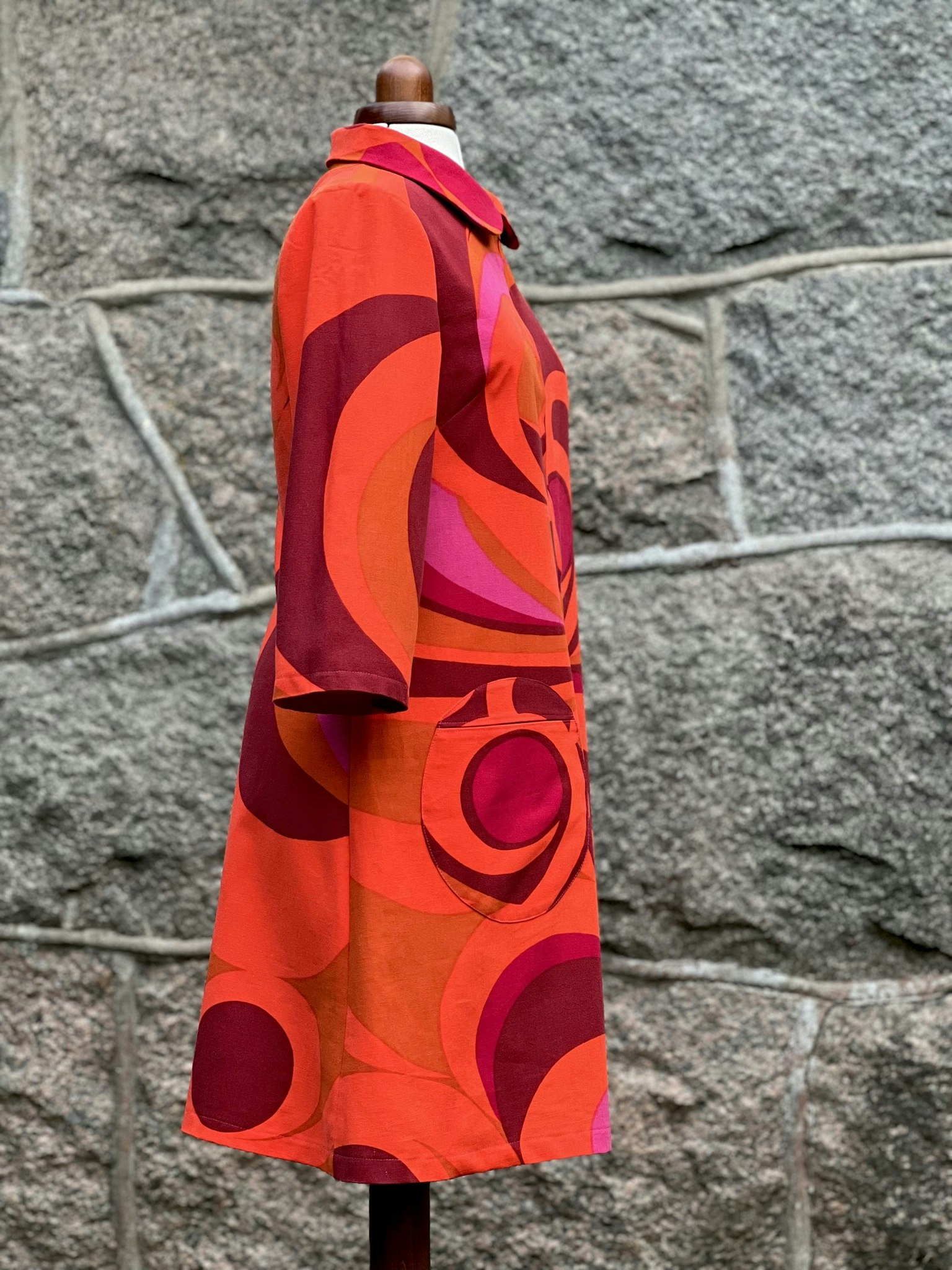 Modell Mirjam - autumn swirls