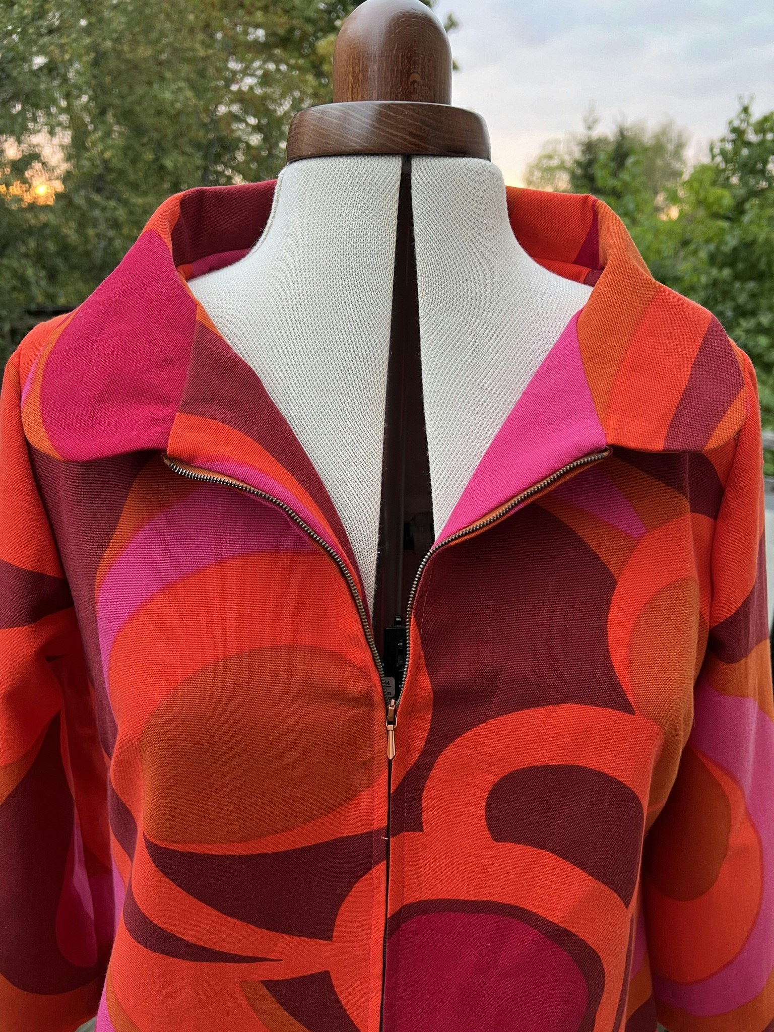 Modell Mirjam - autumn swirls