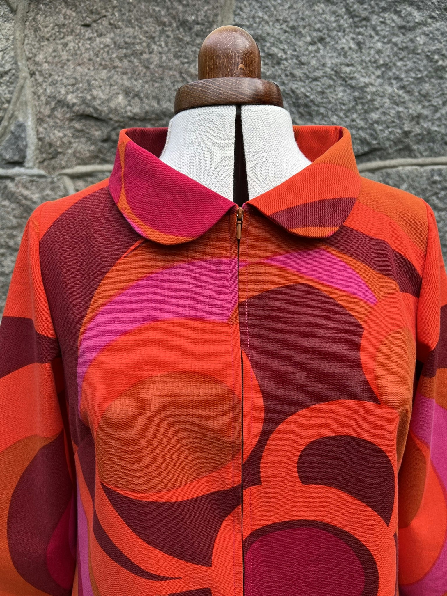 Modell Mirjam - autumn swirls