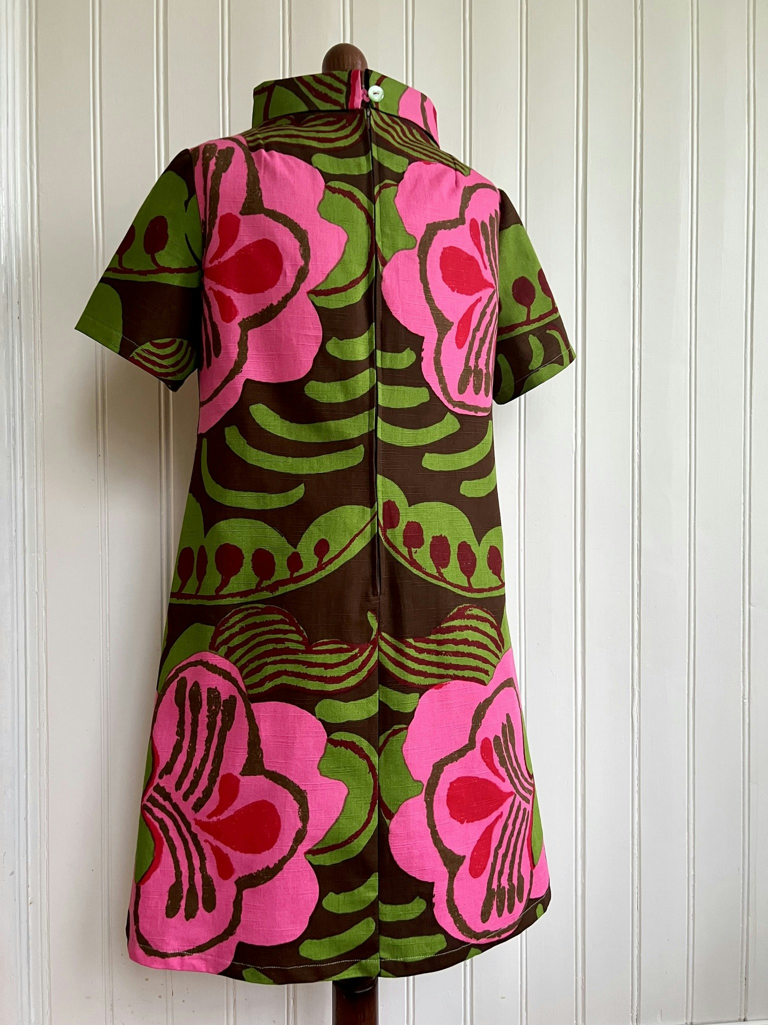 Modell Ingrid - green pink