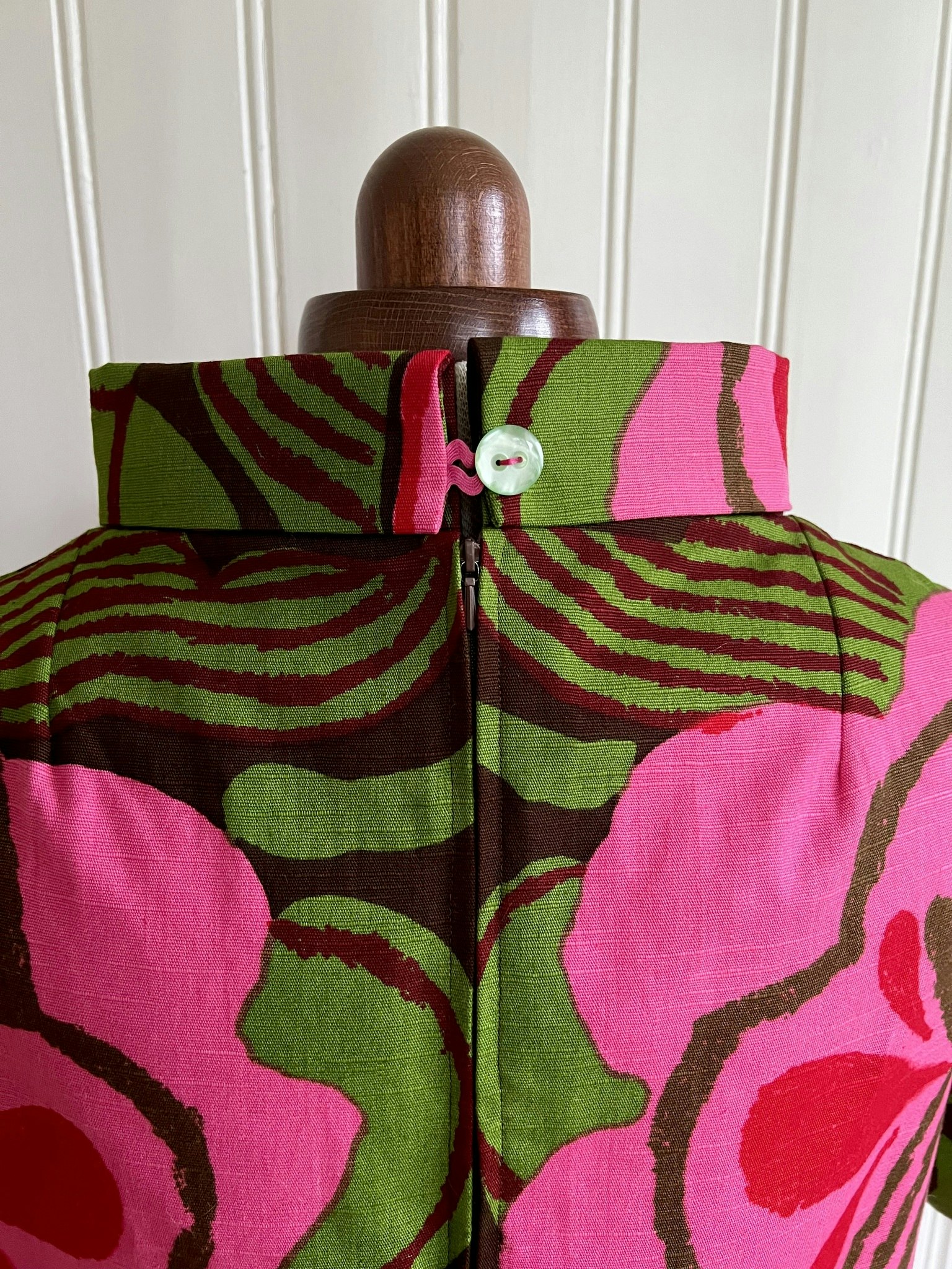 Modell Ingrid - green pink