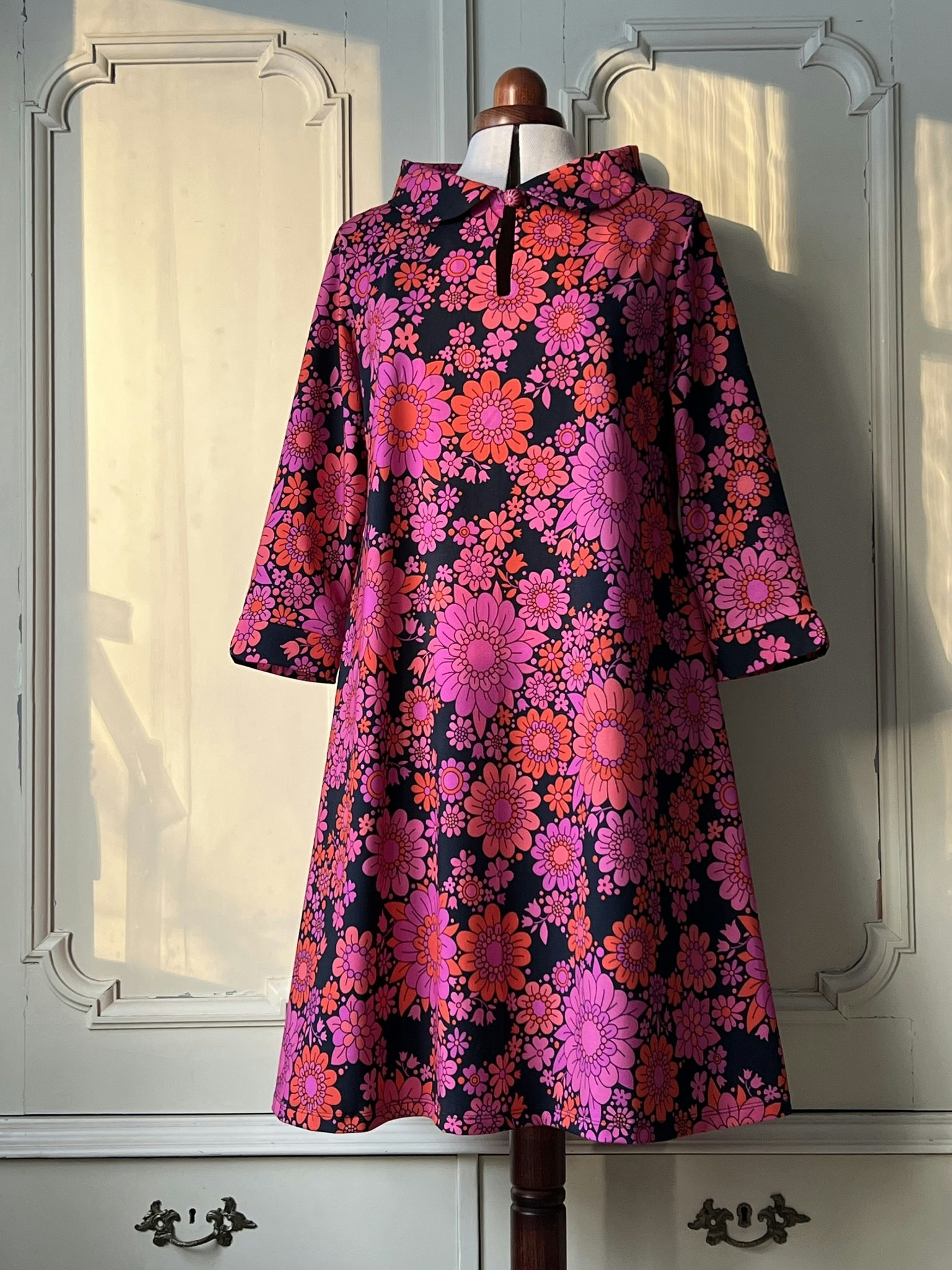 Modell Mirjam - pink and orange