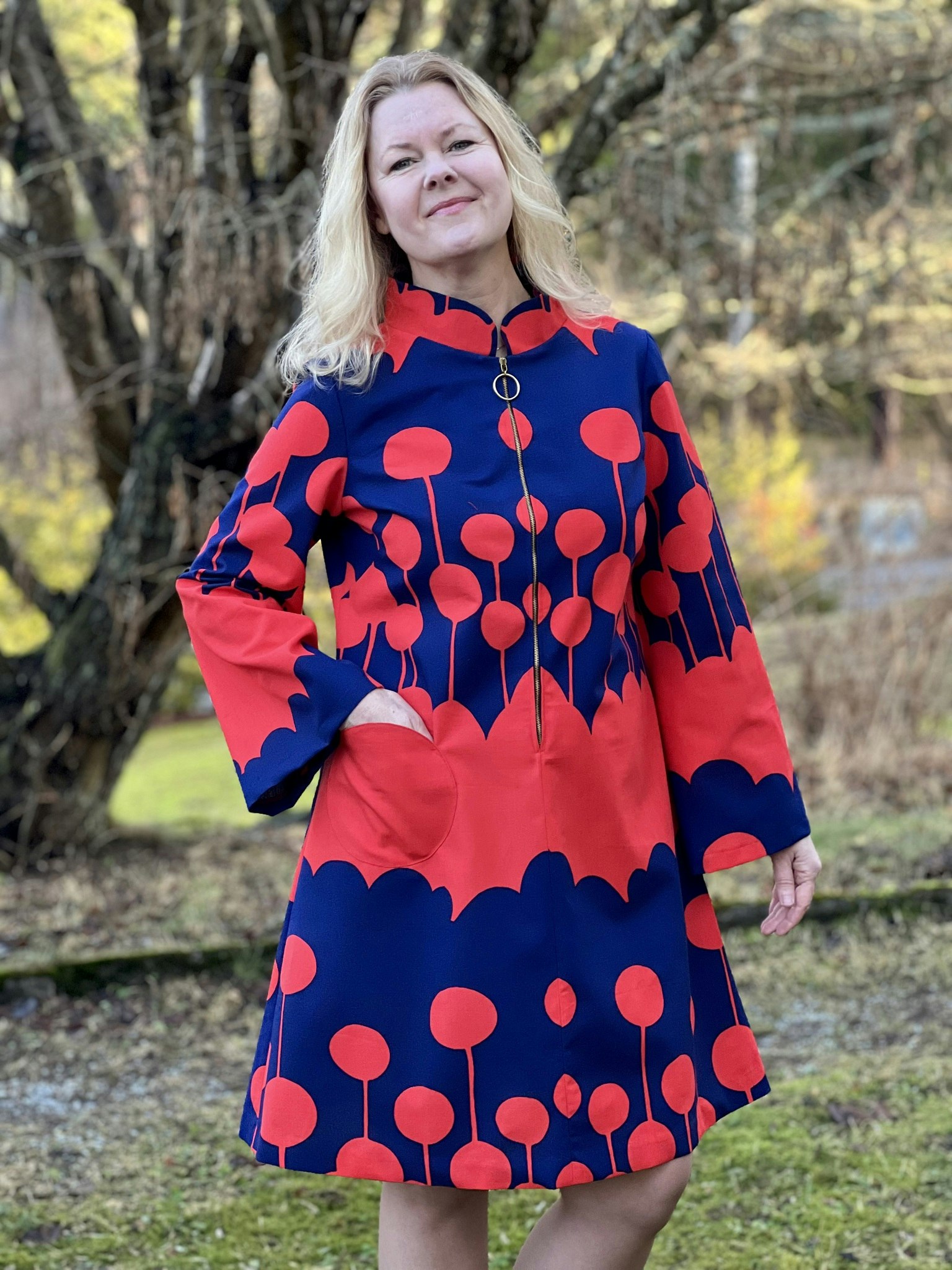 Modell Monica - red lollipops