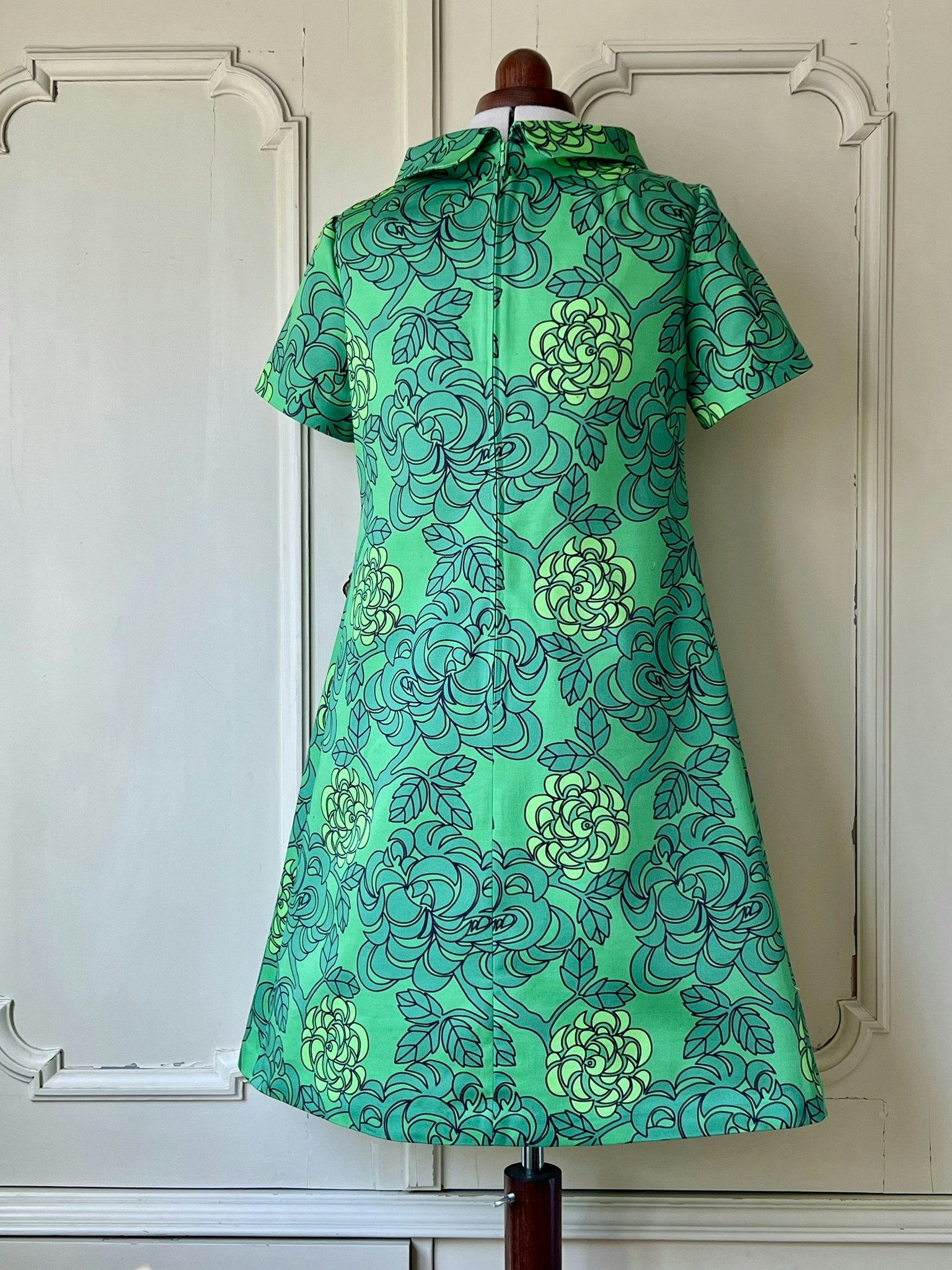 Modell Britt - Lady in green