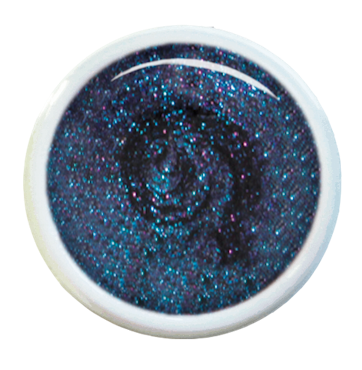 Flip Flop Blue Violet Gel 5g – Djup midnatt med stjärnglitter