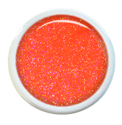Pixie Mandarine Gel 5g – Korallröd glittergelé med tropisk glans