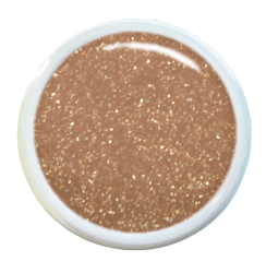 Nougat Gel 5g – Ljus champagne med glitter