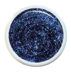 Groovy Dark Gel 5g – Djupblå glittergelé med galaxkänsla