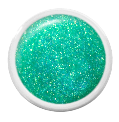 Fairy Floss Gel 5g – Turkosgrön glittergelé med magisk lyster