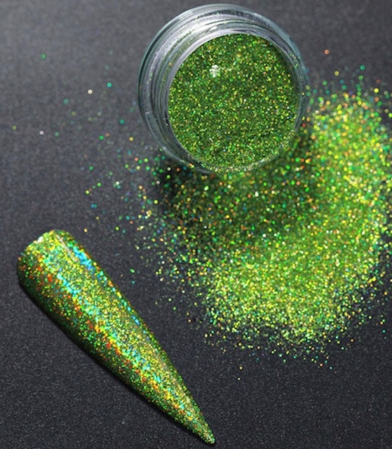 Glitter powder "green"