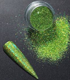 Glitter powder "green"