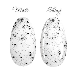 Egg Shell "Shiny+Matt" Svart