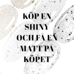 Egg Shell "Shiny+Matt" Svart