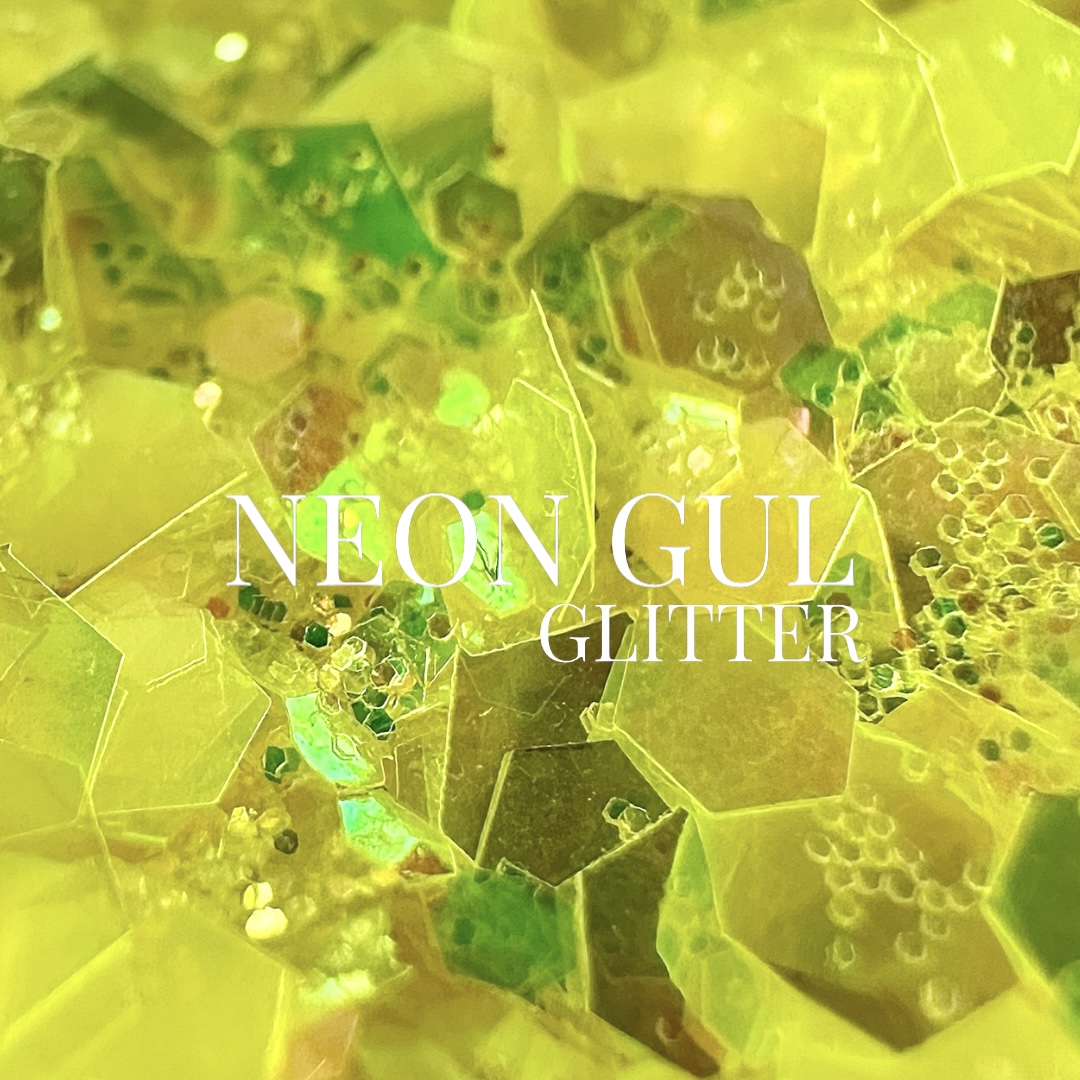 Neon Gul Glitter 5g