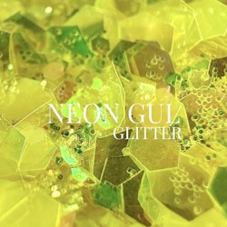 Neon Gul Glitter 5g