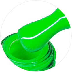 Neon Green 12ml – Neon-grönt gelélack för en djärv och energisk look