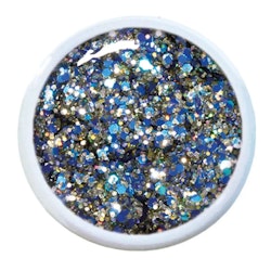 Wave Glitter Gel 5ml – Havsblått gellack med gnistrande glittereffekt