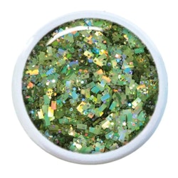 Cactus Glitter Gel 5ml – Livlig grön gellack med holografisk glittereffekt