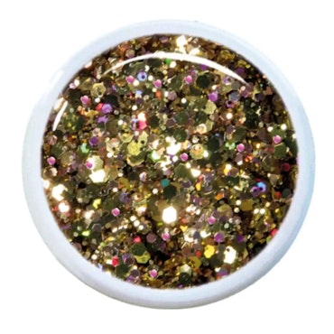 Rose Gold Glitter Gel 5ml – Lyxigt roséguld gellack med holografisk lyster