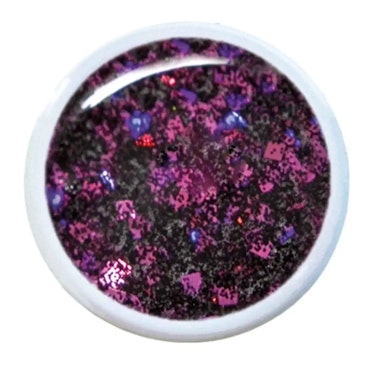 Nightout Glitter Gel 5ml – Mörklila gellack med skimrande nattklubbseffekt