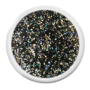 Black Panther Glitter Gel 5g – Svart gellack med holografisk lyster